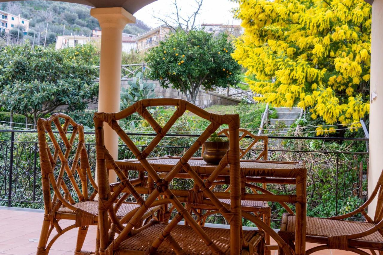Villa Dei Fiori - Exclusive Villa With Garden In Sorrento Coast วีโกเอเกวนเซ ภายนอก รูปภาพ